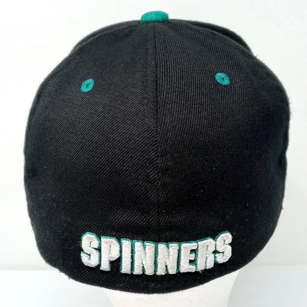 *READ* Lowell Spinners MiLB Minor League Baseball Stretch fit Hat Cap Size Large